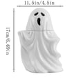 thumbnail image 3 of Taza de Cerámica Hot6sl para Viajes Al Aire Libre de Halloween Forma de Fantasma blanca Ahuecada y No Ahuecada En Varios Estilos festivos, 3 of 6
