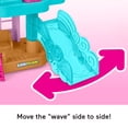 thumbnail image 5 of Fisher-Price Little People Barbie Beach House Toddler Playset with Figures & Accessories, 5 of 8