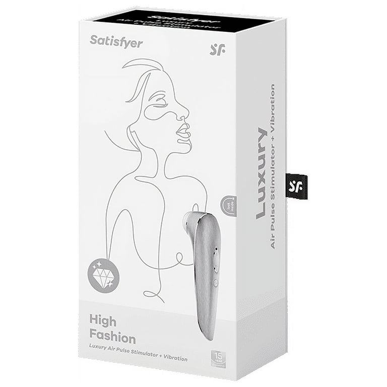 Satisfyer Luxury High Fashion Air-Pulse Clitoral Vibrator - Non-Contact Clitoral Sucking Pressure-Wave Technology Plus Vibration, Waterproof, Rechargeable - Walmart.com Satisfyer Luxury High Fashion Air-Pulse Clitoral Vibrator - Non-Contact Clitoral Sucking Pressure-Wave Technology Plus Vibration, Waterproof, Rechargeable - Walmart.com