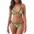 thumbnail image 1 of Balery Avocado With Seeds Pijama Estampado Bikini de Dos Piezas para Mujer - Conjunto de Bikini Ajustable Sexy y Cómodo para Playa, 1 of 6
