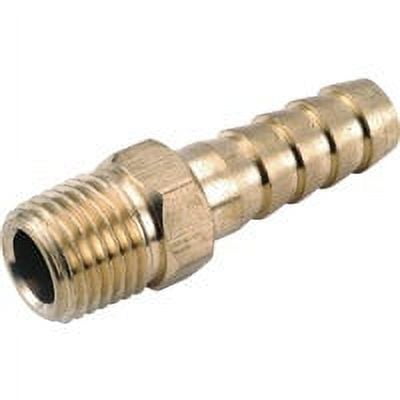 Anderson Metals 129 Series 757001-1212 Hose Adapter, 3/4 in, Barb, 3/4 in, MPT, Brass