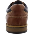thumbnail image 4 of Izod Jensen Brown Engineered Leather Mens Casual Shoes with Comfortable Memory Foam, Laces, Dark Taupe, 11 M US, 4 of 4