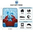 thumbnail image 3 of Blue's Clues & You Kids Silky Soft Plush Throw Blanket, 40 x 50, Blue, Nickelodeon, 3 of 7