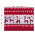 thumbnail image 2 of Manta suave con Estampado navideño perfecl Manta de franela 150x200cm, 2 of 8