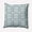 Dusty Smoke, variant on Simply Daisy 16" x 16" Greek Key Patterned Nautical Decorative Indoor Pillow