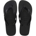 thumbnail image 2 of Havaianas H. Top Black Sandal - 8M / 7M, 2 of 5