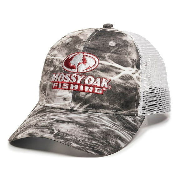 Mossy Oak Mens Logo Hat Mossy Oak Manta/White