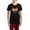 With Red Plaid Pant, variant on CafePress - Isupportgayrights Women's Dark Pajamas - Women's Short Sleeve Print T-Shirt and Pants Dark Cotton Pajama Set