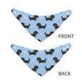 thumbnail image 3 of Naloa Dachshund Dog Dog Bandana Large and Small-Dog Scarf Bib Handkerchief Accessories for Dogs and Cats(S-L)-Large, 3 of 5