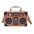 thumbnail image 1 of Sac en Forme de Radio Mode Femme 1 Pce Sac à Bandoulière Tendance, 1 of 9