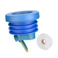 thumbnail image 2 of Junta de desagüe para brida de inodoro, selladora de desagüe, repuesto universal resistente al agua con tira de sellado, tapón de olores grueso para i, 2 of 9