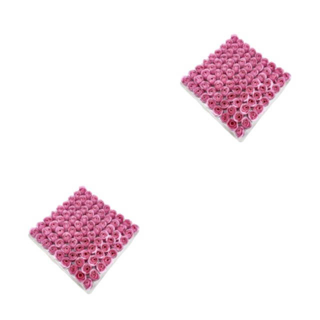 Matsuzay 81 unids/caja de flores artificiales de jabón, Mini ramo de novia de simulación hecho a mano para decoraciones decorativas falsas Type1 NO1