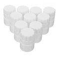 thumbnail image 4 of EXHUMKY 10Pcs White Square Empty Bottle Holder for Tablet Dispenser and Pharmacies, 4 of 8