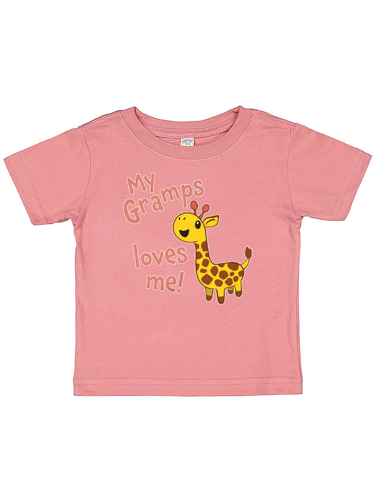 inktastic My Gramps Loves Me Cute Giraffe Baby T-Shirt inktastic My Gramps Loves Me Cute Giraffe Baby T-Shirt