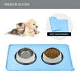 thumbnail image 3 of Coloody Silicone Waterproof Pet Feeding Mats for Dogs, Cats & Others, 3 of 7