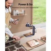 LaserPecker LP1 Pro Mini Diode Laser Engraver Suit Set with Safety Glasses + Auto-Focus Stand +Shields for Beginners Wood Leather Felt
