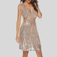 thumbnail image 2 of Elegant Women's Sequin Formal Dress for Evening Party Night Out, 2 of 2