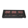 thumbnail image 3 of Digital Wall Clock, Plug In Use Aluminum Alloy Plastic Material Gym Wall Clock  For Office For Public Place For School EU Plug, 3 of 8
