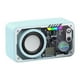 thumbnail image 1 of Altavoz portátil inalámbrico rectangular para hombres, regalo, diseño transparente, subwoofer para Azul, 1 of 9