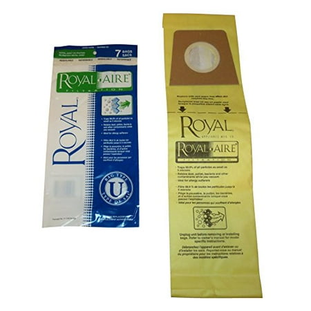 Royal Dirt Devil Type U Aire Filtration Vacuum Bags 14 Royal Dirt Devil Type U Aire Filtration Vacuum Bags 14
