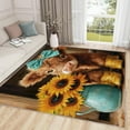 thumbnail image 1 of Highland Cow Rug for Nursery - Highland Cow Rug, 3x5 Rug, Cute Farm Aniaml Area Rug, Western Rustic Washable Non Slip Rugs, Kids Kawaii Cattle Carpet - Home Decor, Highland Cow Gifts for Girls, 1 of 7