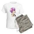 thumbnail image 5 of CafePress - Bang Bang Women's Light Pajamas - Women's Short Sleeve Print T-Shirt and Pants Light Cotton Pajama Set, 5 of 7