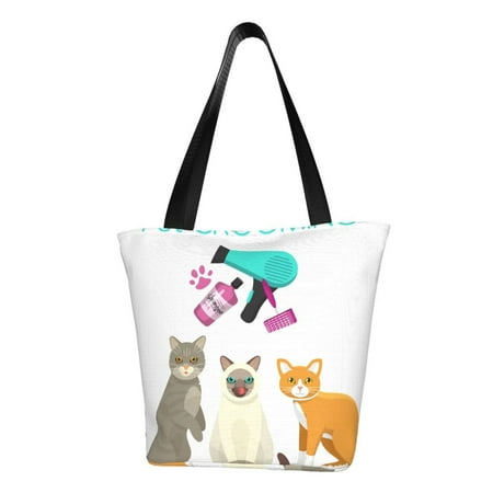Zeuib Pet Care Grooming Shoulder Bag for Women Tote Bag Shoulder Handbags Top Handle Satchel Bags
