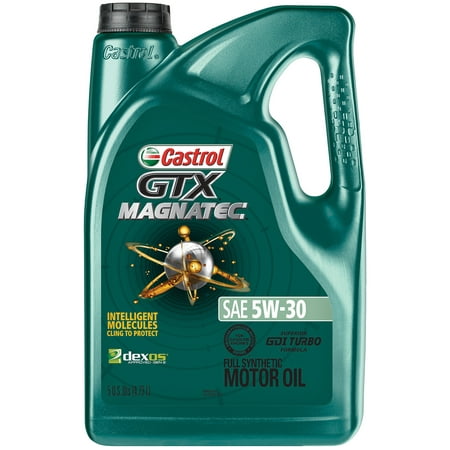 Castrol GTX MAGNATEC 5W-30 Full Synthetic Motor Oil, 5