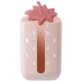 thumbnail image 1 of tredstone Wall-mounted Tissue Box Self-adhesive Garbage Storage Organizer Toilet Paper Holder Container, Pink, 1 of 8