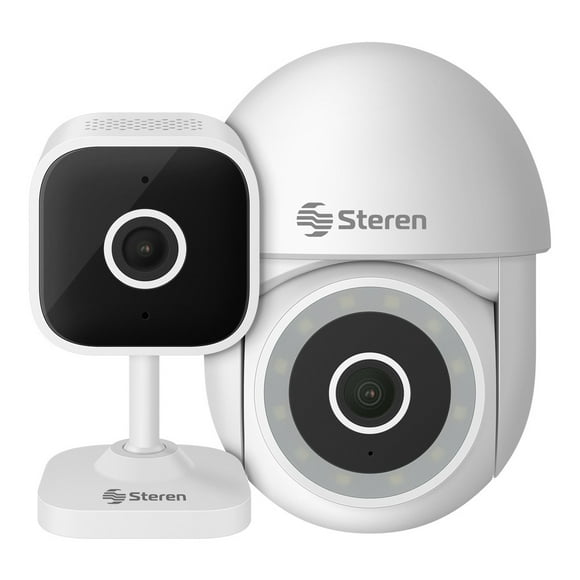 Steren Pack CCTV Wi Fi Exterior e Interior