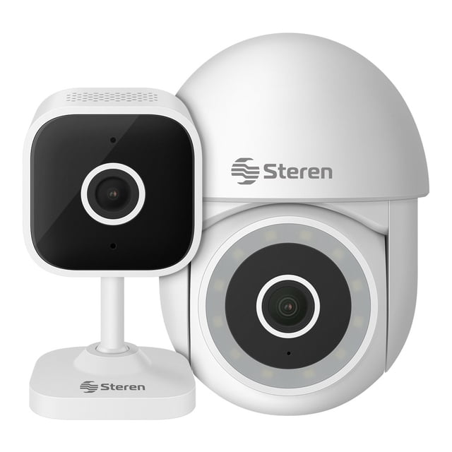 Steren Pack CCTV Wi Fi Exterior e Interior