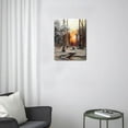 thumbnail image 3 of Vintage Sunset Decor12x16 Frame for Oil Paintings & Wall Art Prints, Ideal for Home Office, 3 of 7