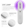 thumbnail image 2 of Varita desinfectante con luz ultravioleta, desinfectante portátil con luz UVC - Limpiador UVC portátil para el hogar, el automóvil y la habitación - Elimina el 99% de gérmenes, bacterias y virus, 2 of 5
