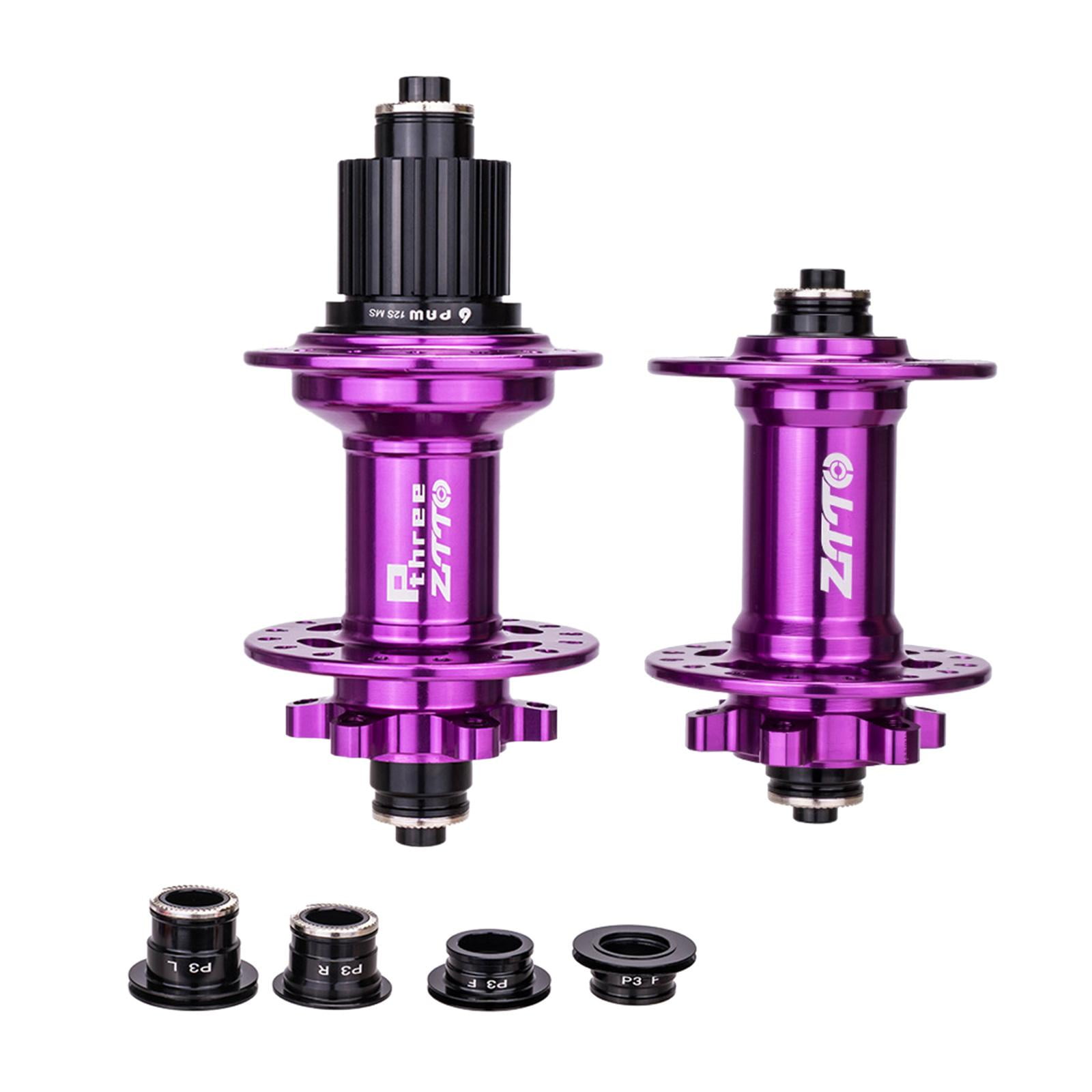 purple mtb hubs