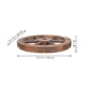 thumbnail image 3 of Wagon Wall Wall Decor Wood Crane Wheel Wood Wheel Decoration Wood Wheel Decor for Garage, 3 of 3