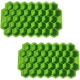 thumbnail image 2 of Bloques apilables SiliBlockGreen 2Pzas Verde Silicona 37Cavidades Grado Alimenticio Flexible. Chef Grill MXMSQ-002, 2 of 2