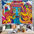 thumbnail image 2 of Tapestry Present Not Bombs, diseño estético de pared, 150 x 130 cm, microtela, 2 of 2