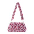 thumbnail image 1 of Mini bolsos de hombro con estampado de vaca para mujer, bolsos de felpa para axilas de invierno para mujer, bolsos de mano esponjosos con patrón de cebra y leopardo, monederos pequeños Tan Jianjun unisex, 1 of 2