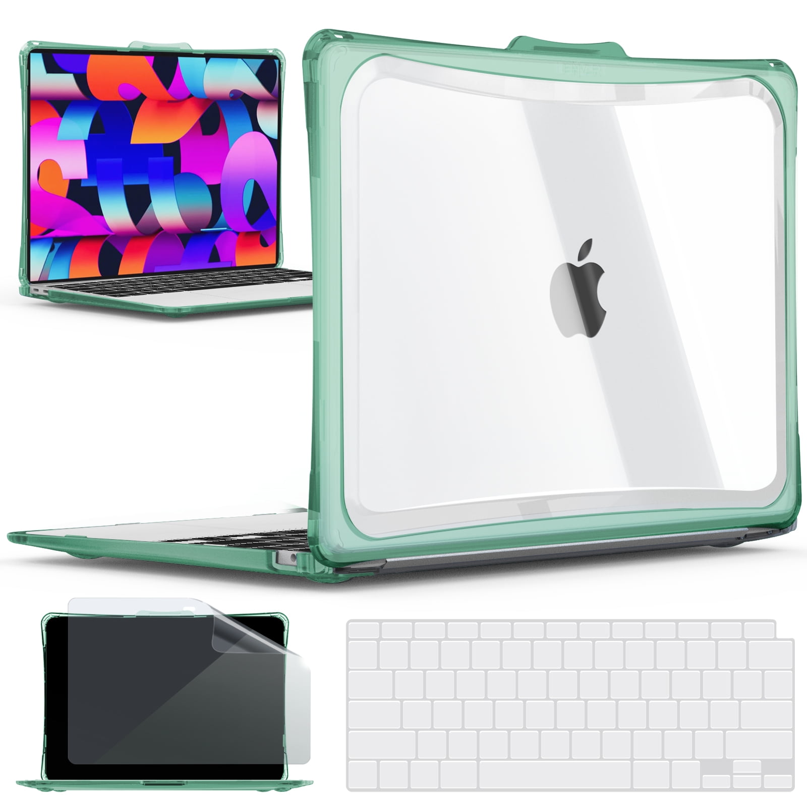 Housse Antichoc 13,3 Pouces Compatible avec MacBook Pro 14 M3 M2 2023 M1  2021, MacBook Air 13 2012-2017, MacBook Pro 13 2012-2015, MateBook D14, 14