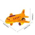 thumbnail image 6 of Kids Airplane Toys, Friction Powered Toddler Toy Airplane with Colorful LED Flashing Light, Gift for Boys Girls Ages 3-12, 6 of 6