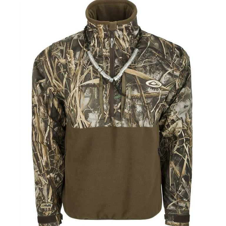 ランキング上位のプレゼント Drake Waterfowl Camo MST G-Flex Eqwader 1/4 Zip Pullover その他