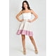 thumbnail image 1 of Vestido tricolor Roman Fashion /Juvenil, 85113 (Blanco /beige /mauve) beige G, 1 of 6