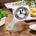 thumbnail image 5 of Qnjujn Stainless Steel Egg Yolk Separator - Efficient White/Yolk Splitter with Leak-Proof Design, Dishwasher Safe for Baking Cooking Kitchen Tool, 5 of 7