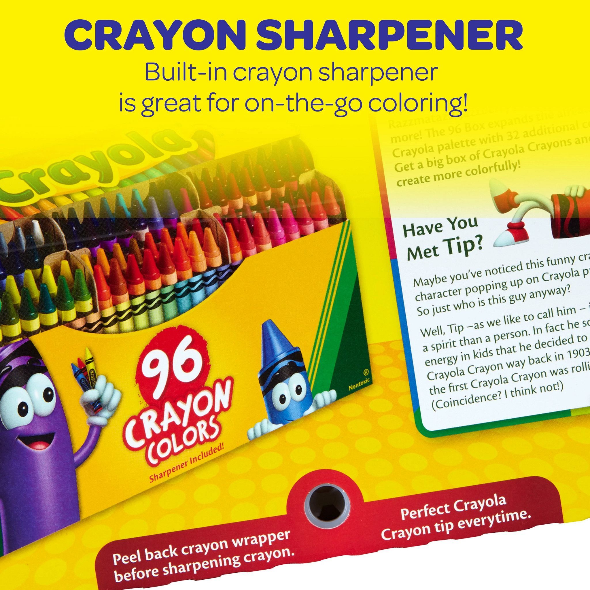 Crayola Crayon Set, 96-Colors, School Supplies, Art Gifts for Kids - image 5 of 12