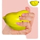 thumbnail image 1 of Adorable Banana Toy For Stress Relief And Sensory Play Soft Elastic Foam Ideal For All Ages Compact And Portable With Cute Expression, 1 of 6