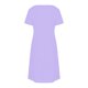 thumbnail image 4 of Vestido Corto de Verano de Moda de Color Sólido Vestido Casual de Cuello en V de Manga Corta, Desgaste Ligero de Poliéster para las Mujeres, Lavado de Manos, 4 of 7