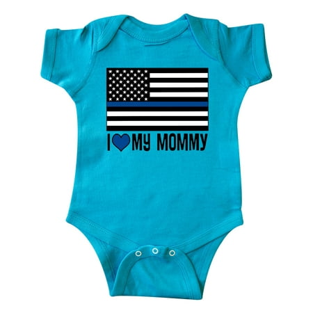 

Inktastic Police Officer Mommy Law Enforcement Gift Baby Boy or Baby Girl Bodysuit