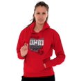 thumbnail image 3 of Ohio Heart of it All State Shaped Map Unisex Plus Fleece Graphic Hoodie Brisco Brands 2X, 3 of 5