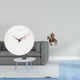 thumbnail image 2 of Reloj de pared,Reloj de pared decorativo para baño o dormitorio,Letrero de escritorio Home Knight,Adorno de caballero acrílico 2D para estante de manualidades,Decoración de escritorio, 2 of 8