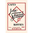 thumbnail image 1 of Jose Special Koffies-Fine Art Canvas Print (20" x 30"), 1 of 1